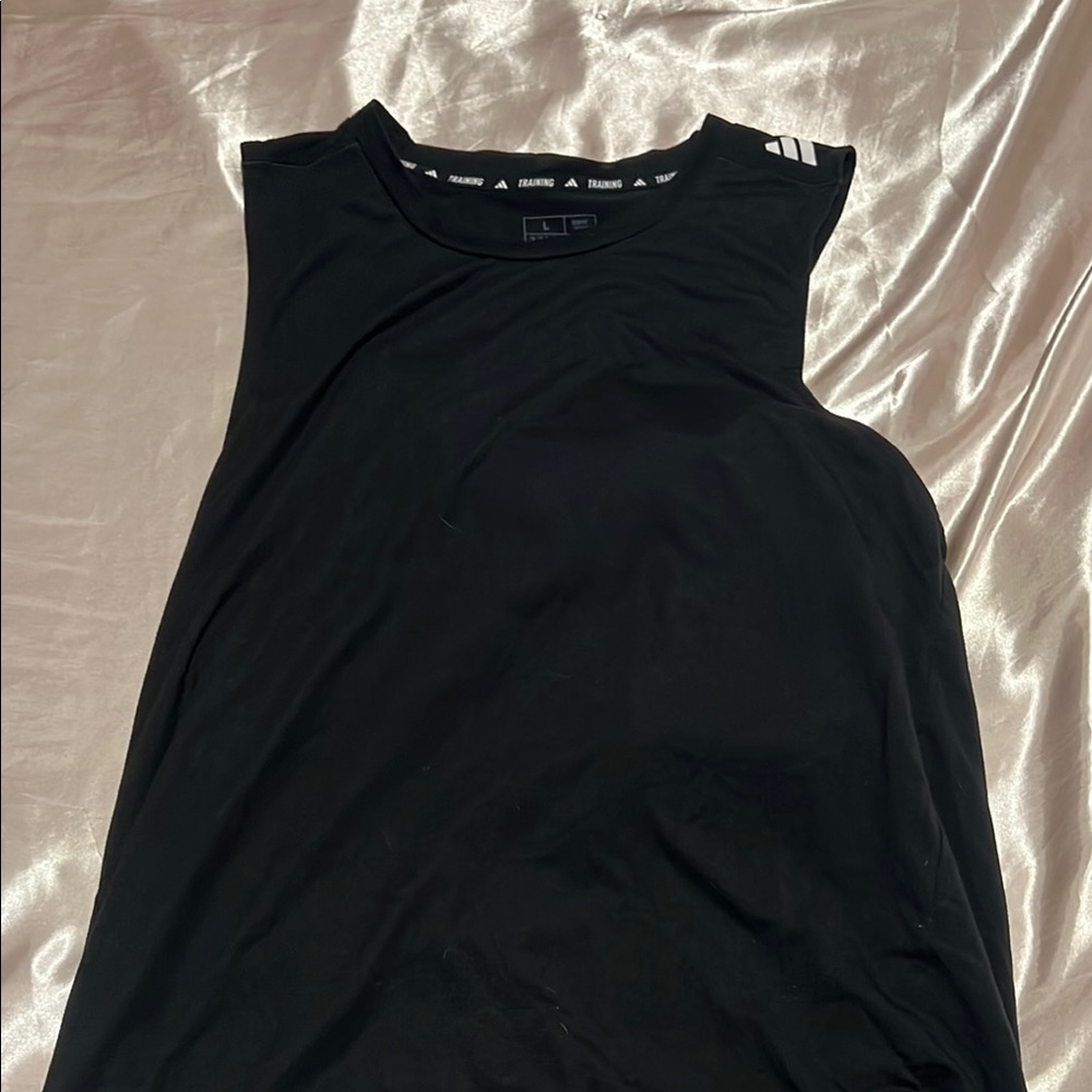 Adidas Black Sleeveless Top